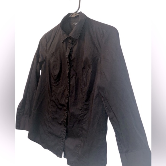 George  long sleeve blouse shirt women  button front size Small 4-6 - Picture 5 of 9